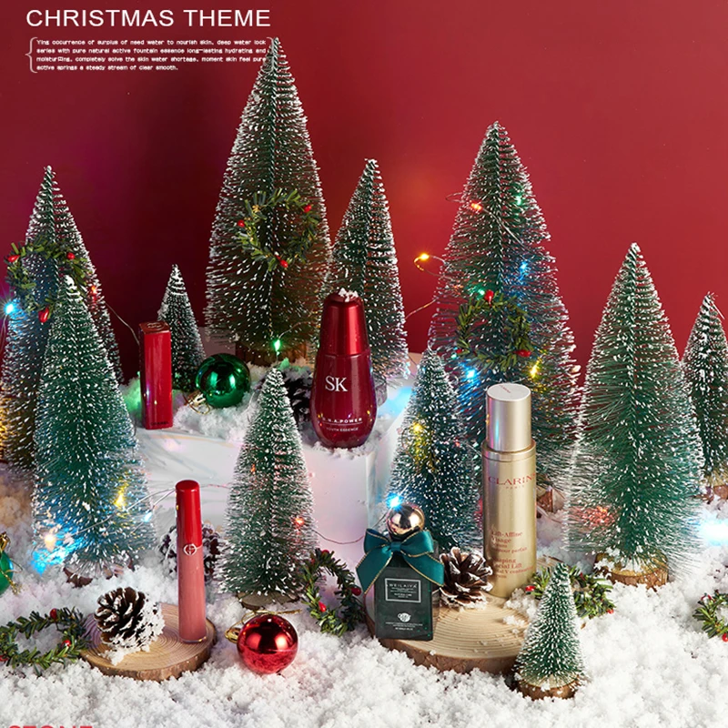 

Christmas Theme Simulation Snow Ornaments Photography Photo Props