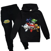 super wings girls clothing sets children fashion hoodies and pant set kids clothe jett dizzy spring autumn sports suit tracksuit