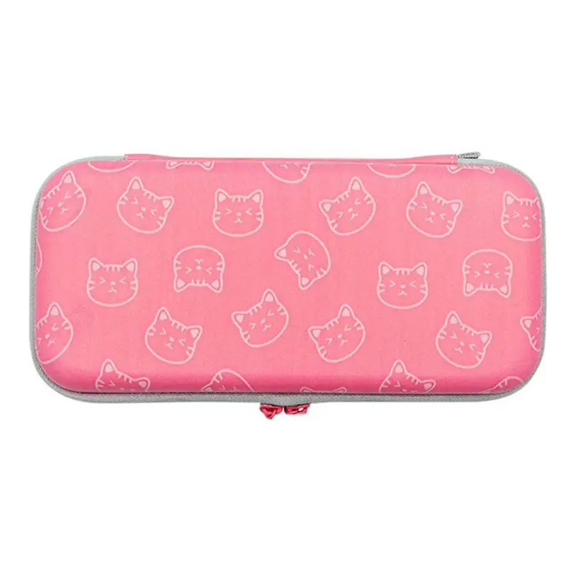 

Upgraded Cat Paw Case Protective Travel System Case Lightweight Workmanship Bag Compatible for SWITCH Gaming Durable-