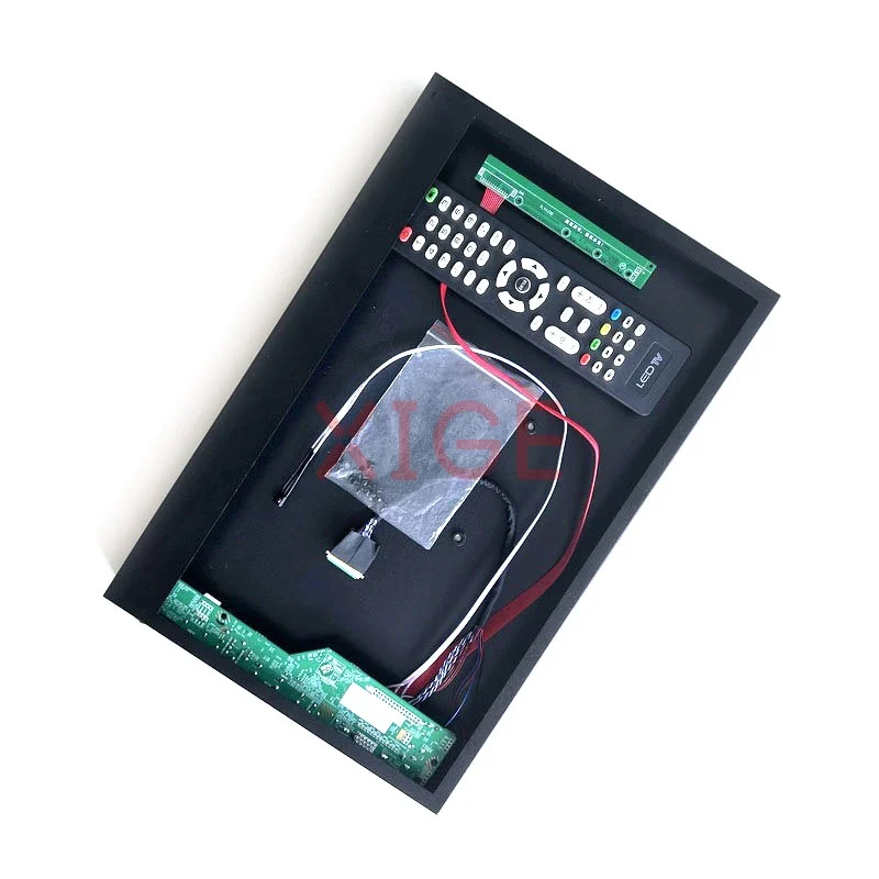 

Metal Case&Driver Controller Board For B156XTN02/B156XTN03 TV Analog Signal USB+AV+HDMI+VGA 1366*768 Kit LVDS 40-Pin 15.6" Panel