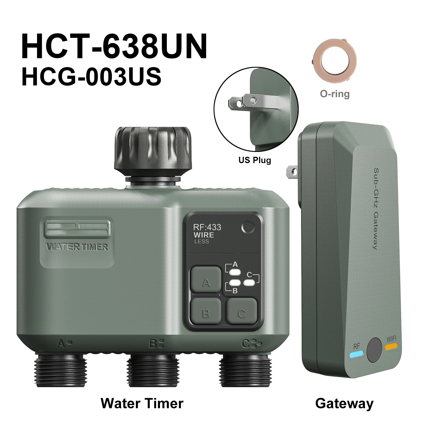 

Eshico Smart Sprinkler Timer 3-Zone