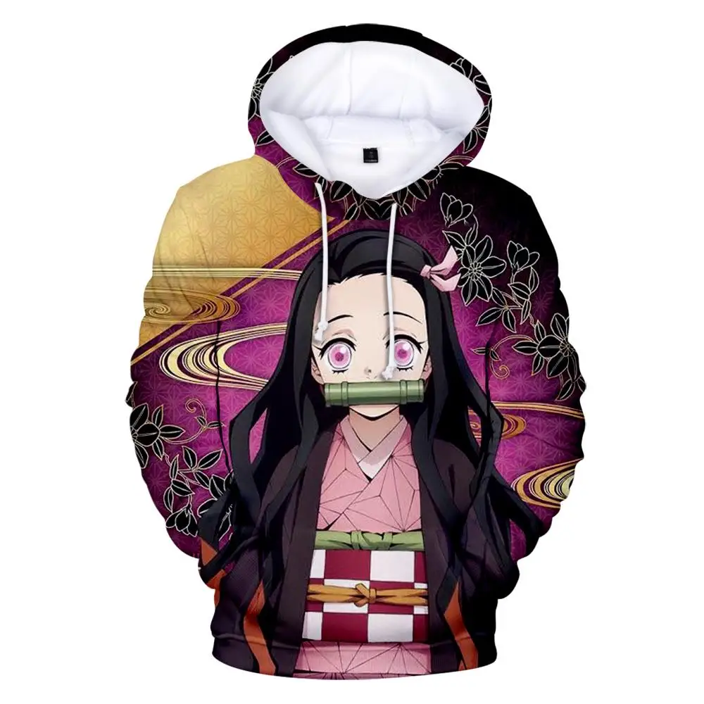 

2022 Hot 3D Comics Kimetsu No Yaiba Hoodie Sweatshirt Men Women New Products Hot Girls Hoodie Demon Slayer Men-Clothes Kids Tops
