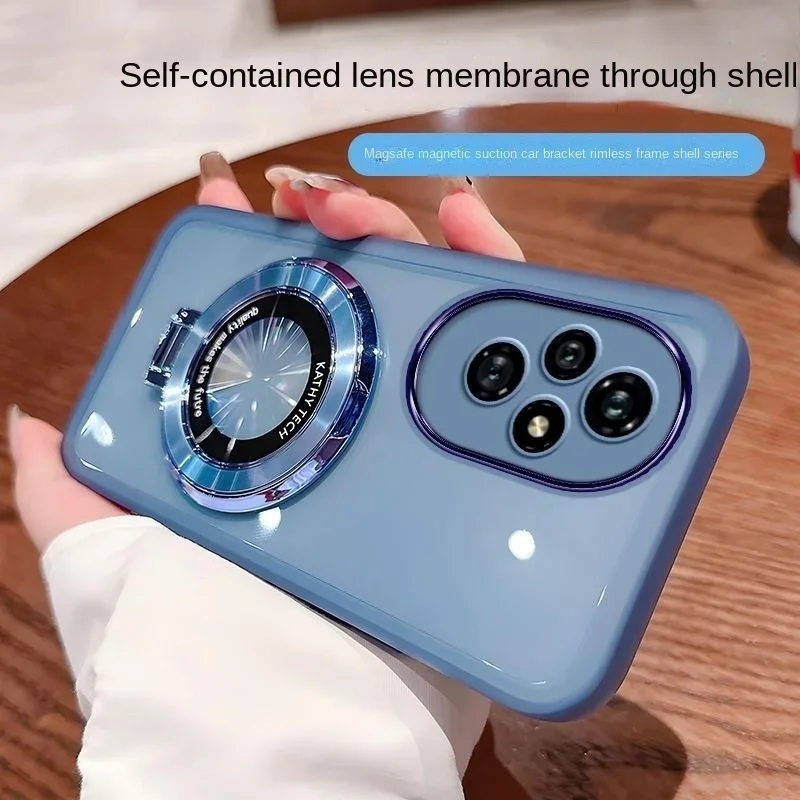 Новый чехол для телефона MagSafe Huawei Honor 200 pro X60 Pro X6B X9B матовый с магнитным держателем