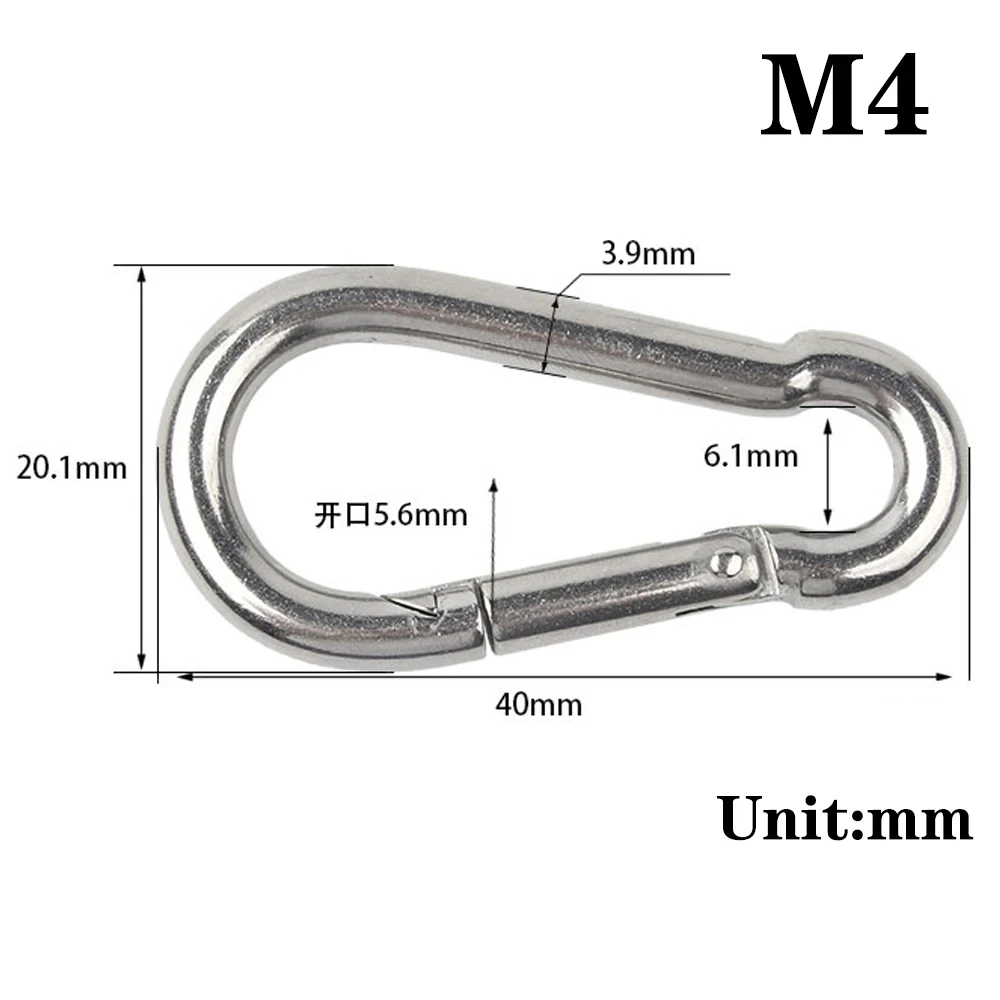 

Карабины из нержавеющей стали M4 M5 M6 M7 M8
