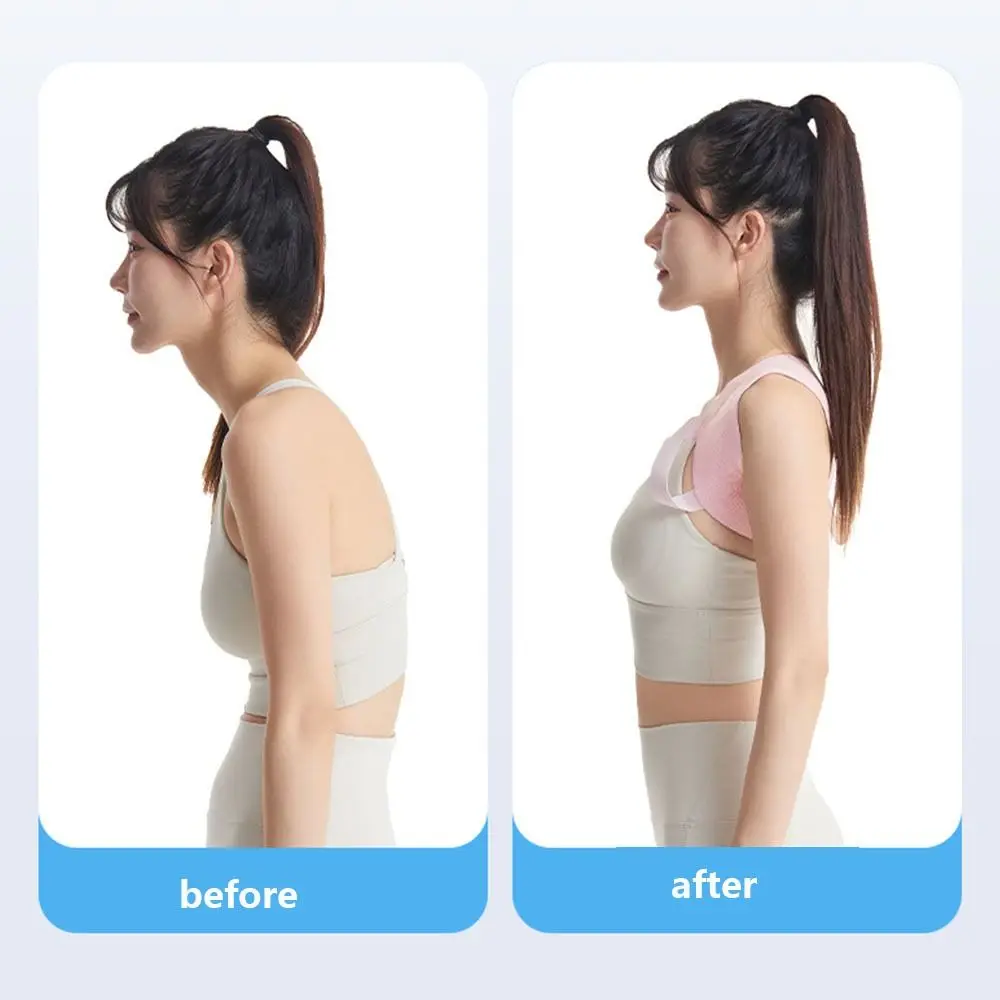 Регулируемый корректор осанки спины невидимый выпрямитель для с открытыми