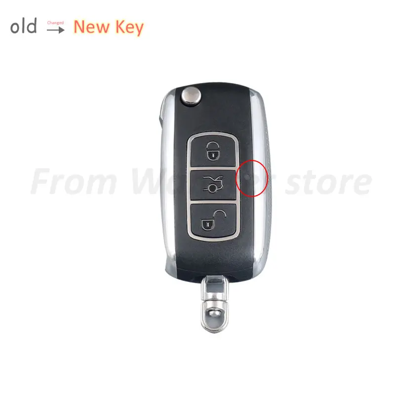 

3 Bottons Car Smart Key Case Key Shell for Volkswagen Bora Passat Polo Lavida Magotan Sagitar Car Remote Key Housing Replacement