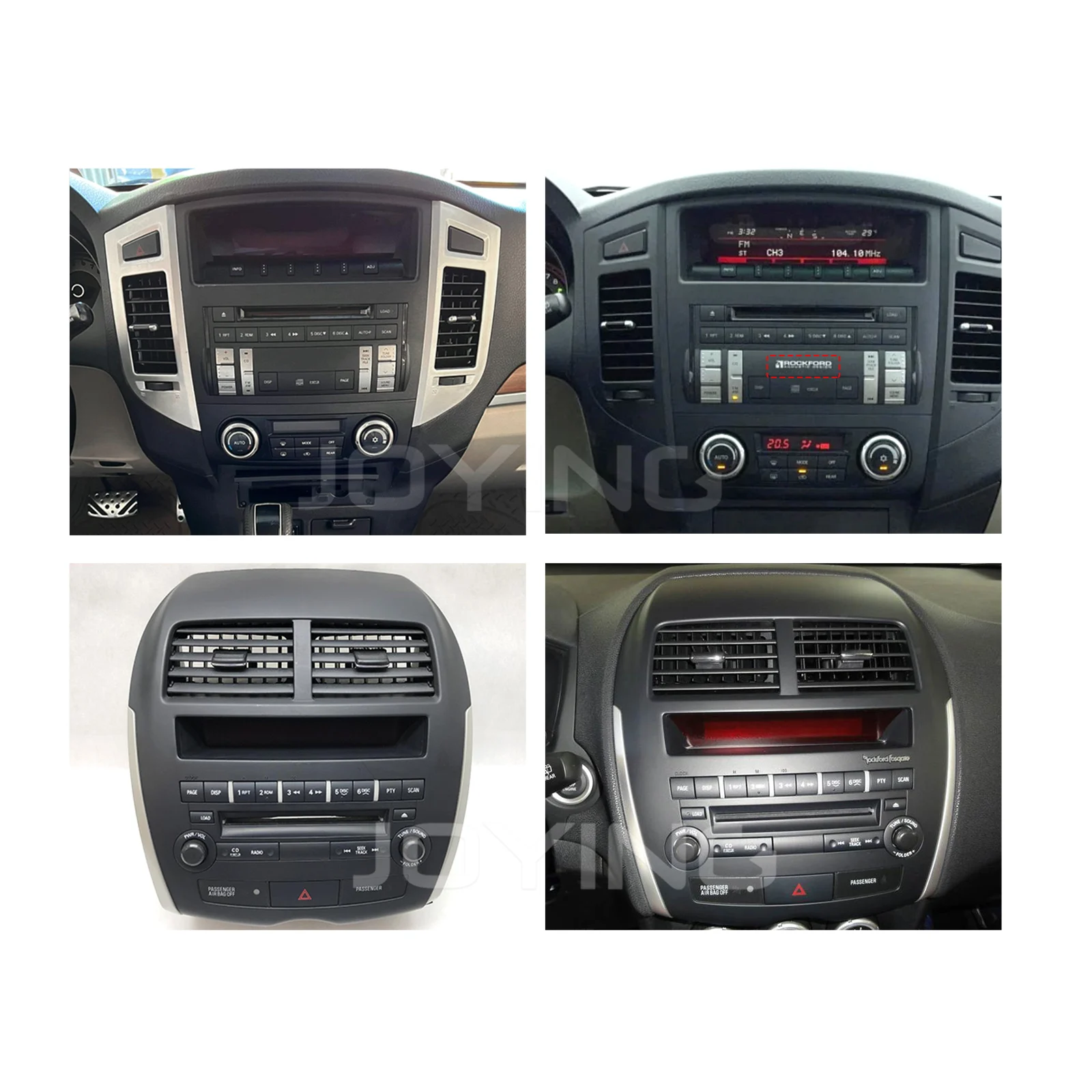 Специальный адаптер жгут проводов JOYING для Mitsubishi Pajero /Lancer/ASX/Outlander/L200 заводской