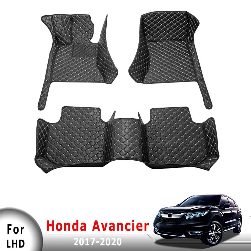

Автомобильные коврики для Honda Avancier 2020 2019 2018 2017, коврики для интерьера автомобиля, Стайлинг под заказ, кожаная задняя панель