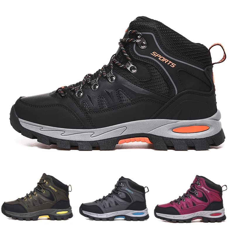 

Large Size 48 Hiking Boots Men Summer Winter Outdoor Warm Fur Non Slip Fashion Women Footwear Boys Outdoor Work Ankle Boot Fall
