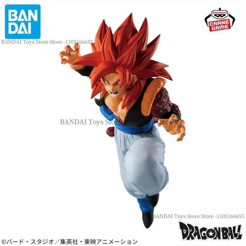 Фото Оригинальный набор фигурок Bandai Banpresto Dragon Ball GT Super Saiyan 4: Гогета против Омега Шенрон, аниме-фигурки, коллекционные игрушки №2