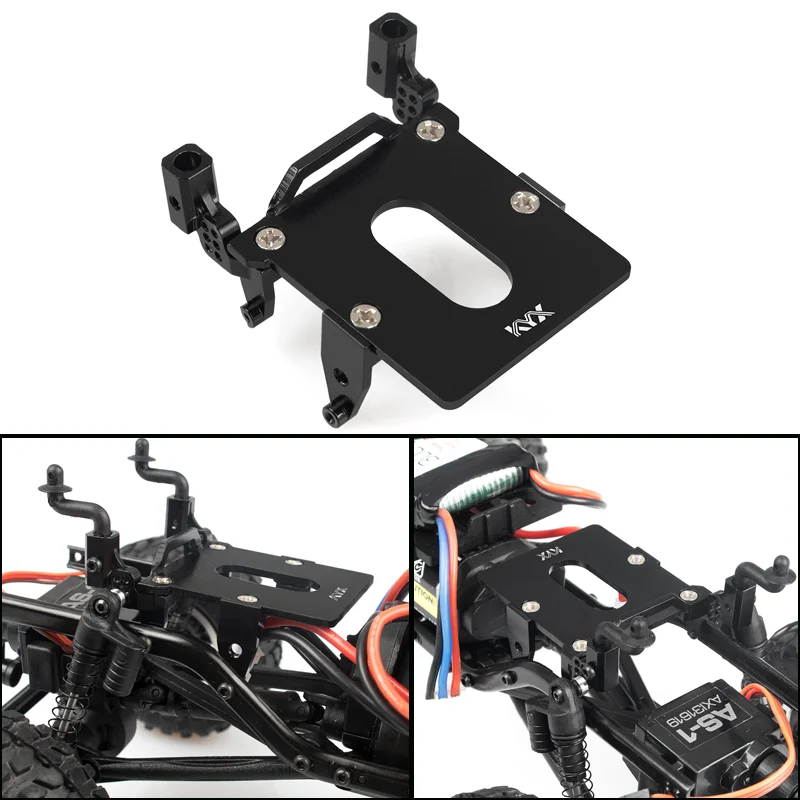 

Aluminium Alloy Receiver Box Front Shock Mount for 1/24 RC Crawler Car Traxxas Axial SCX24 90081 Jeep C10 KYX Parts
