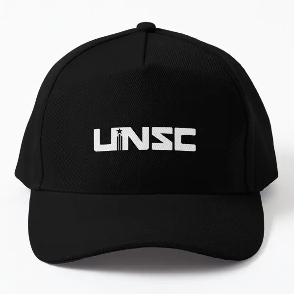 

Unsc Logo White Baseball Cap Hat Fish Summer Boys Czapka Outdoor Casual Spring Black Snapback Hip Hop Mens Sun Women Sport