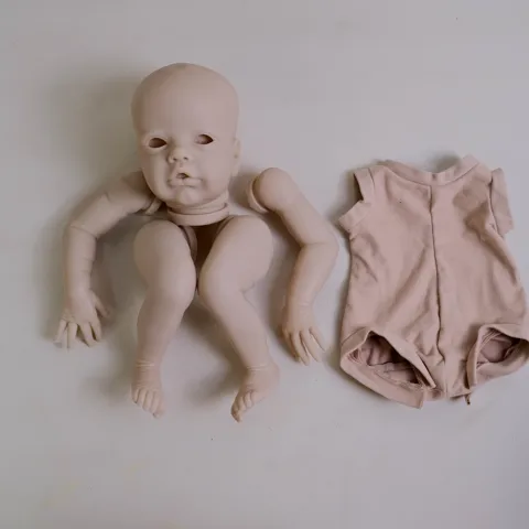 NPK 19-дюймовый комплект куклы Reborn Primrose Asleep/Awake, ограниченная серия, реалистичный мягкий на ощупь комплект Frech Color Kit с тканевым корпусом