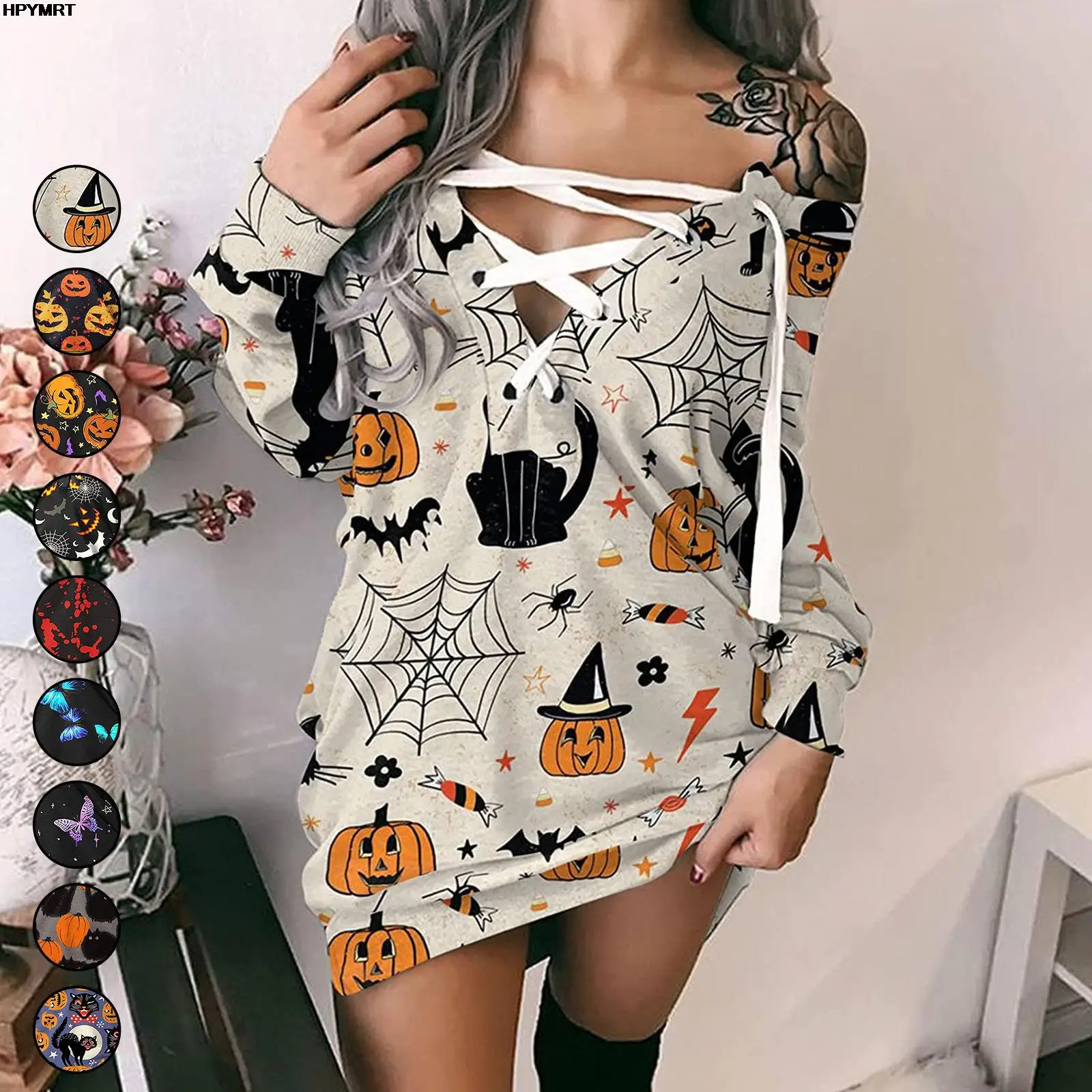 

Женское платье-свитшот на осень, с длинным рукавом