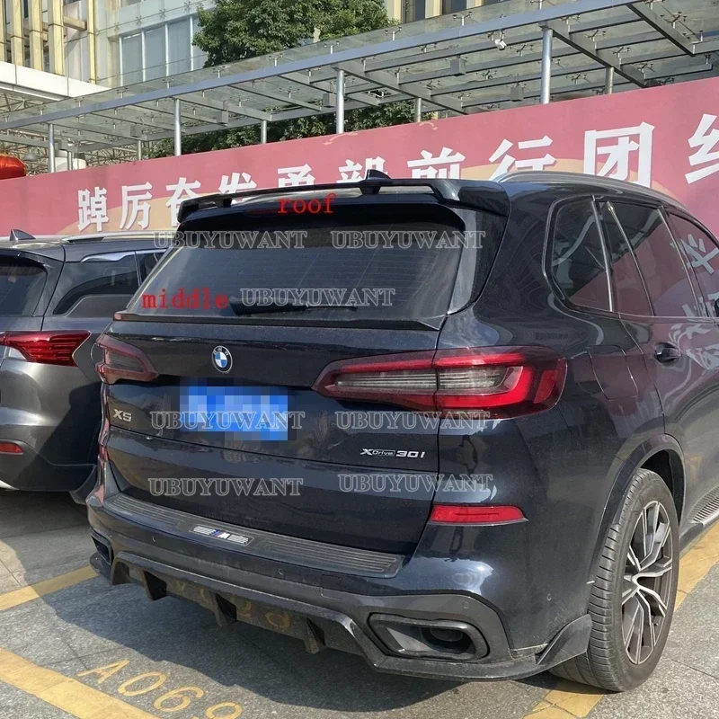 Использование для BMW X5 G05 2018-2023 автомобиля из углеродного волокна заднее крыло