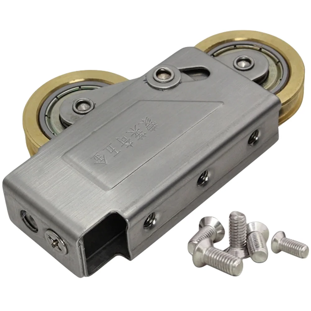 

Stainless Heavy Duty Household Bearing Door Pulley Metal Sliding Pulley Sliding Door Pulley Cabinet Roller Wheel