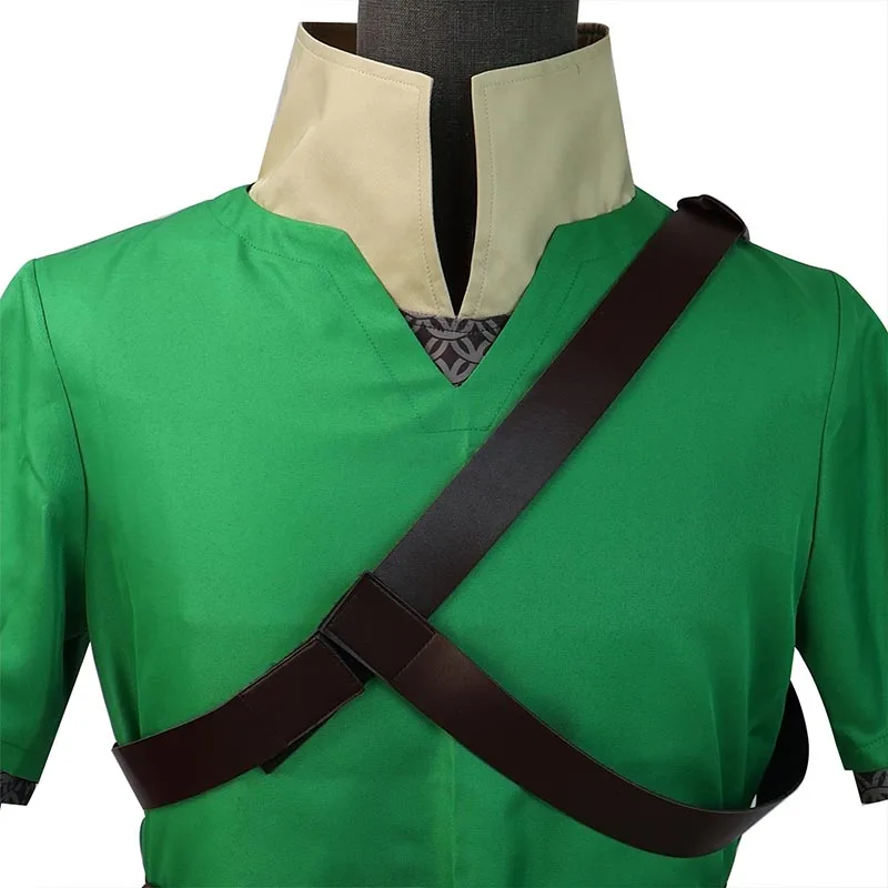 Игровой костюм Zeld Link для косплея ролевая игра Униформа парик карнавал на