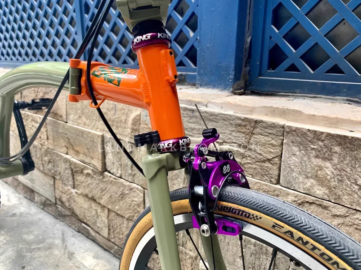 Гарнитура Chris King Grinut ec34 1-1/8 для Brompton