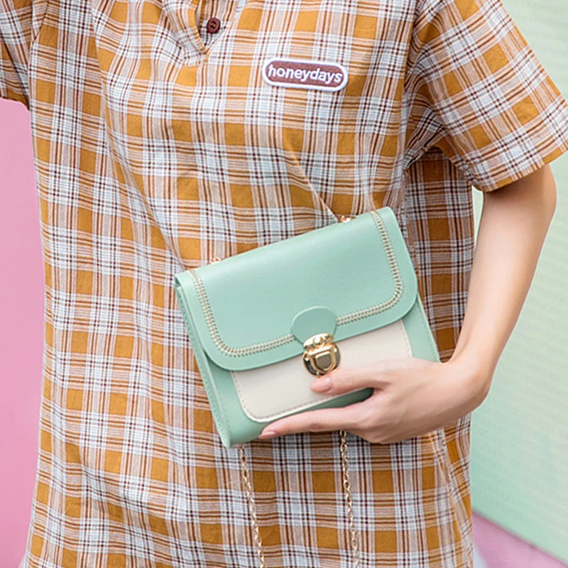

Bags for Women PVC Messenger Bag Handbag Sling Bag Female Sweet Bolso Mujer Free Shipping Wholesale Purses Carteras Para Mu