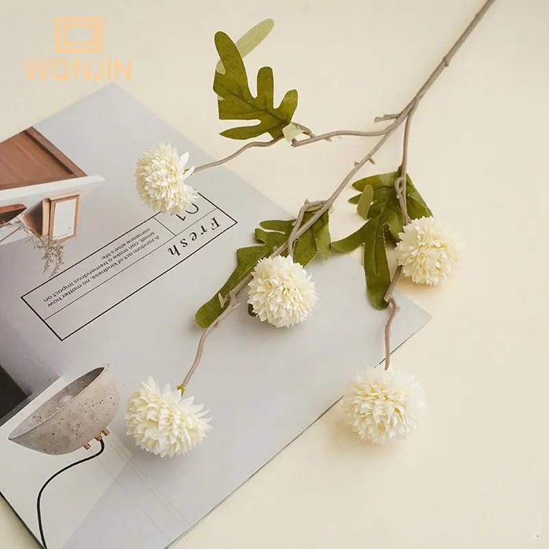 

Искусственные цветы хризантемы шелковые WQNJIN