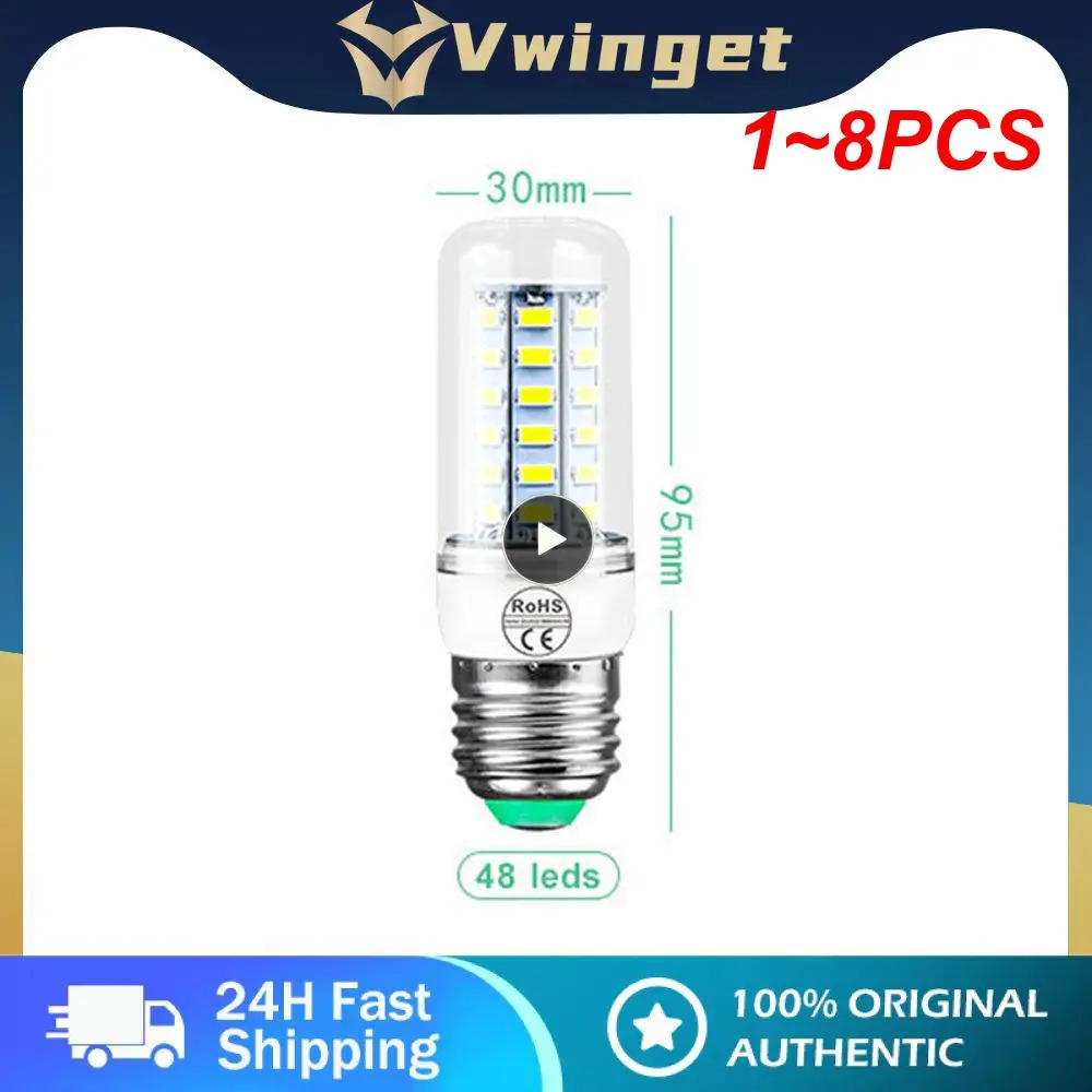 

1~8PCS 5730 E27 LED Light Corn Lamp Energy Saving Lights Led Lamp 110V 220V Lampada Candle Ampoule LED Corn Light Bulbs