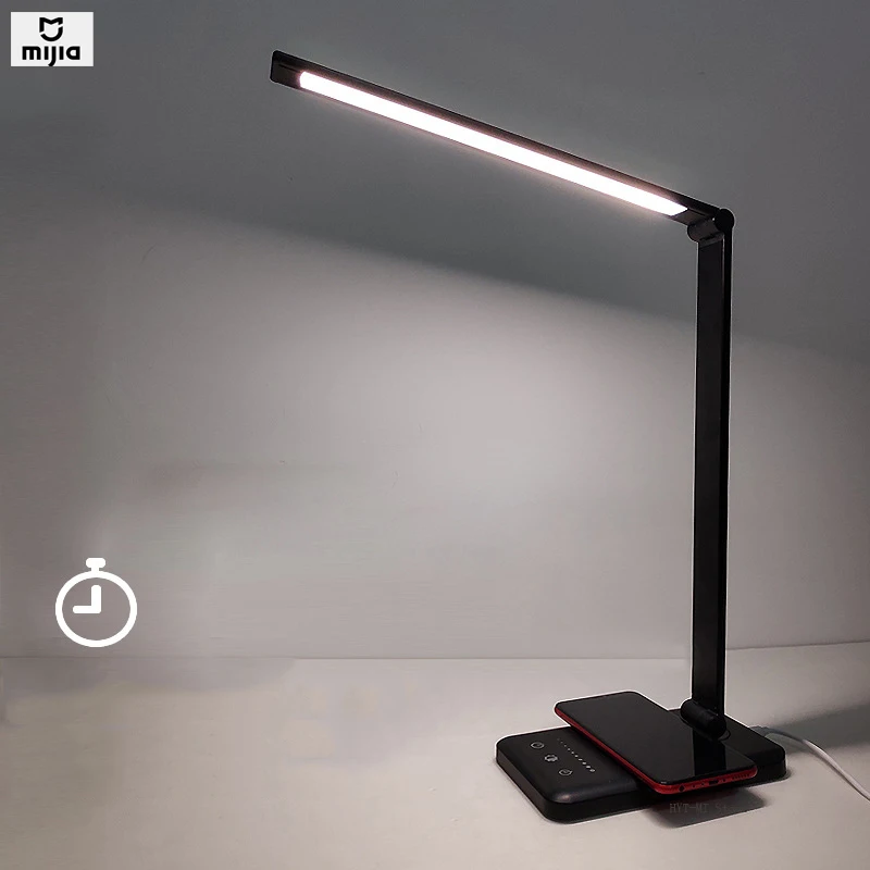 

Mijia Eye protection wireless charging table lamp Aluminum folding touch 3 dimming LED table lamp Student reading table lamp