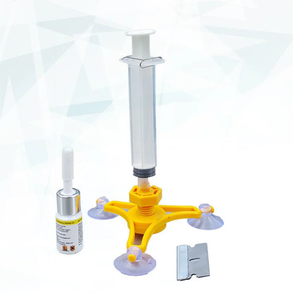 

1 Set of Glass Crack Repair Kit Professional Prime Quickly Fix Premium Wind Screen for Vehicle