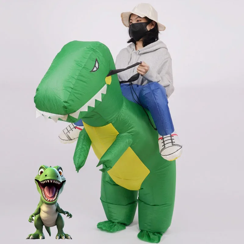 Надувной Костюм Динозавра Для Родителей И Детей Страшные Костюмы Выступлений На