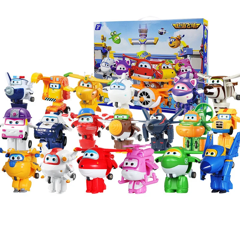 

Мини-фигурки аниме «Робокар Поли», амбе, Рой, Хелли, робот, машина, самолет в сборе, игрушки для детей, Мультяшные рождественские подарки