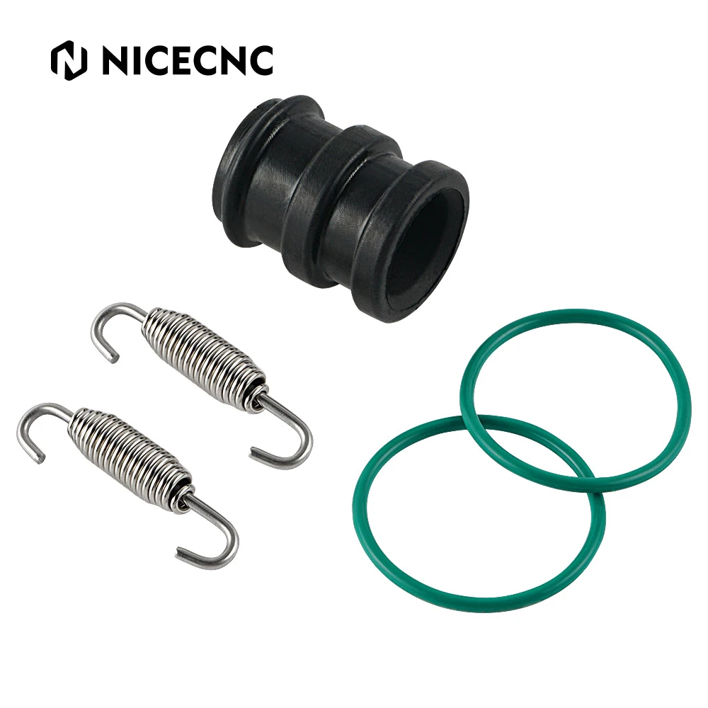 

NICECNC Motorcycle Exhaust Silencer Tailpipe Rubber Seal Coupler Kit Muffler O-ring For KTM 250 300 EXC MXC XCW XC SX 1998-2016