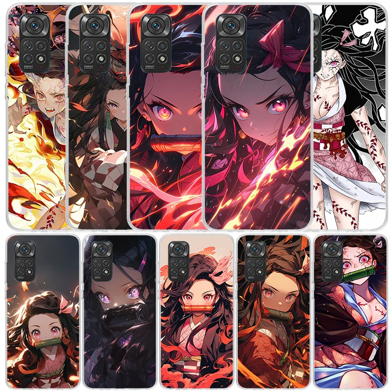 Силиконовый чехол для Xiaomi Redmi Note 13 12 12S 11 11S 10 10S 11T 11E Pro Plus 9 9S 9T 8 8T 7