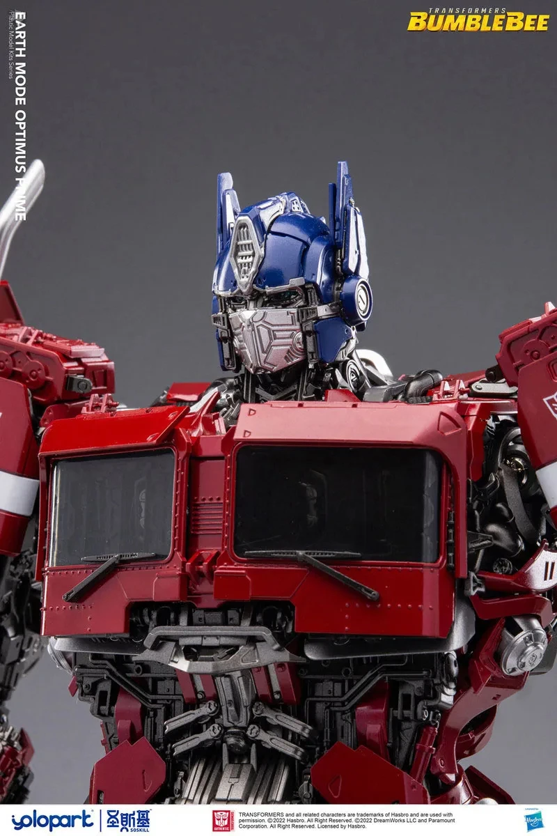 Фото [В наличии] фигурка экшн-фигурки Soskill Трансформеры Optimus Prime Бесплатная доставка коллекционный подарок на день рождения декоративная Сборная модель №5