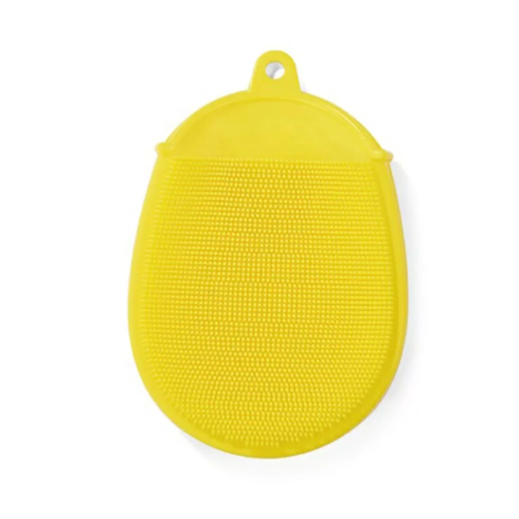 

Infant Silicone Bath Massage Brush Massage Silicone Exfoliating Facial Deep Soft Cleansing Bath Brush