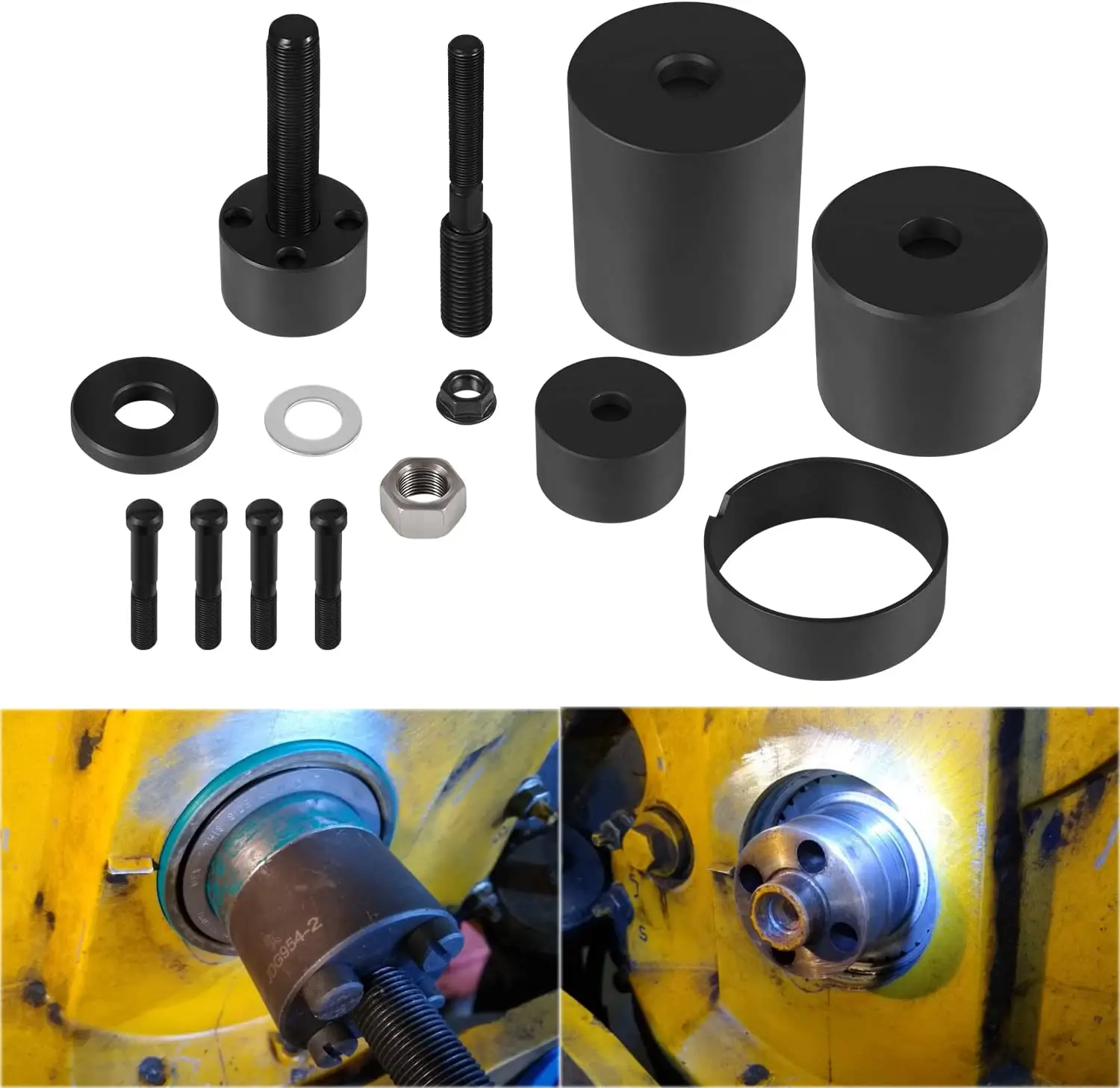 

TML Crankshaft Gear & Front Crank Seal Installer for John Deere 1039, 4045, 6059 and 6068 Engines Alternative JDG954B