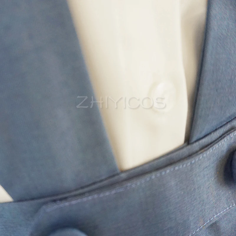 Высокое качество Ayanami Rei косплей костюм Asuka синяя школьная форма платье наряд