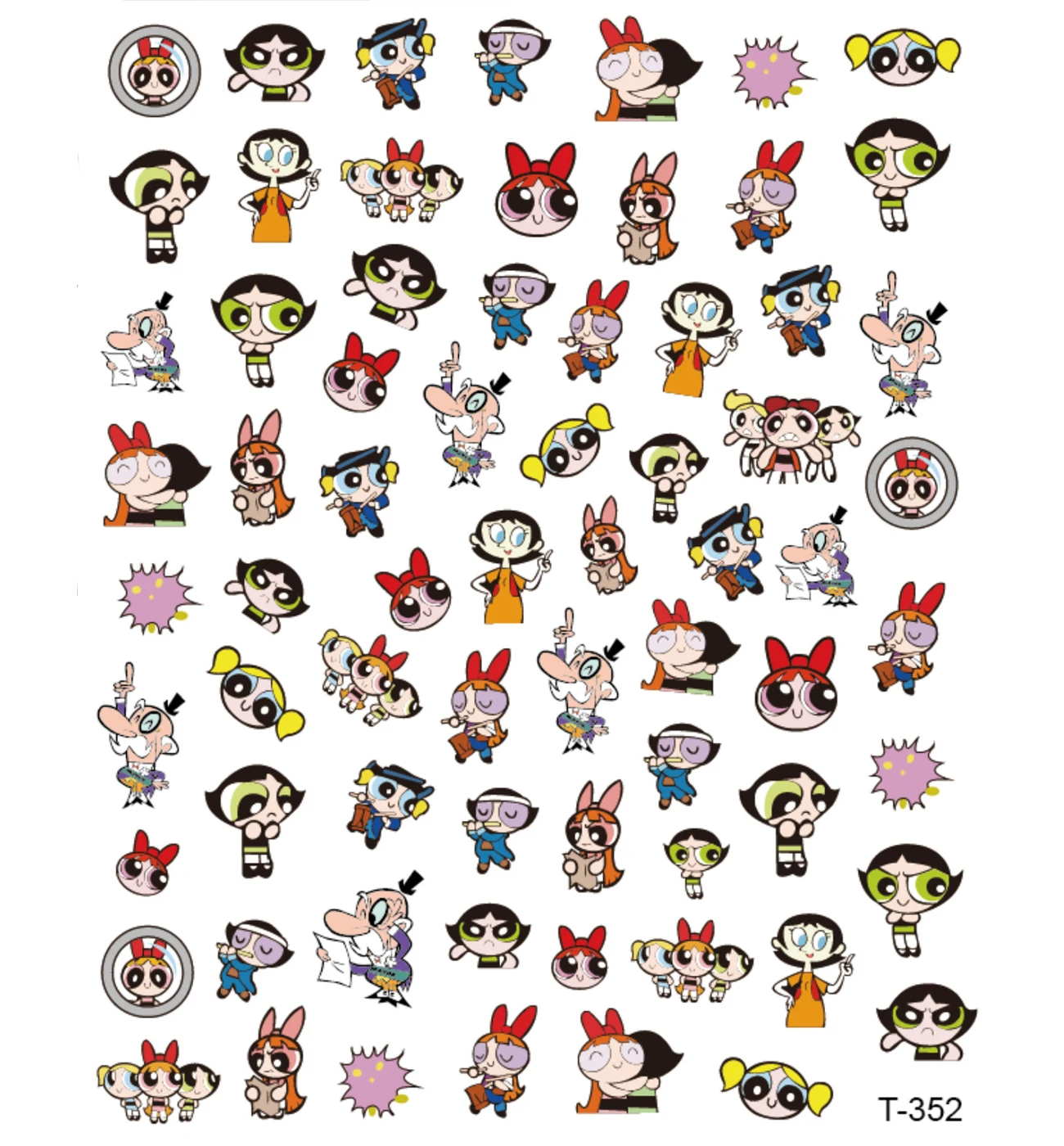 

Disney Cartoon Stickers Nail Art Decals Mickey Stitch Disney Princess Nail Art Decorations Nail Sliders DIY Nail Art Stickers