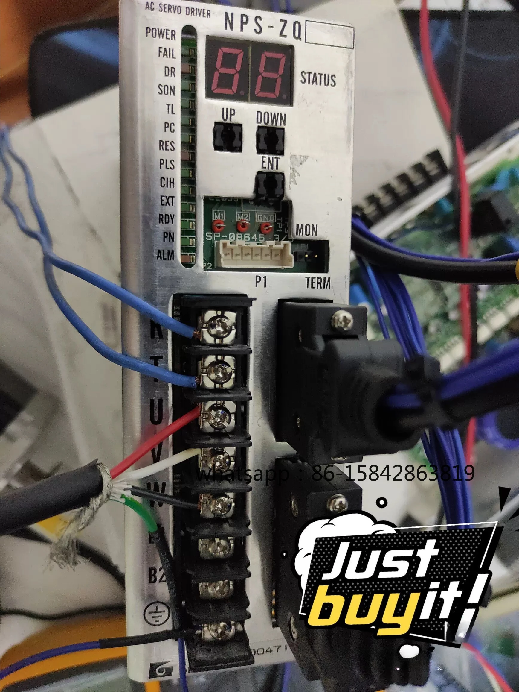Фото Драйвер двигателя NCR-DBA1A2B-401, бывший в употреблении, демонтированный комплект. №1