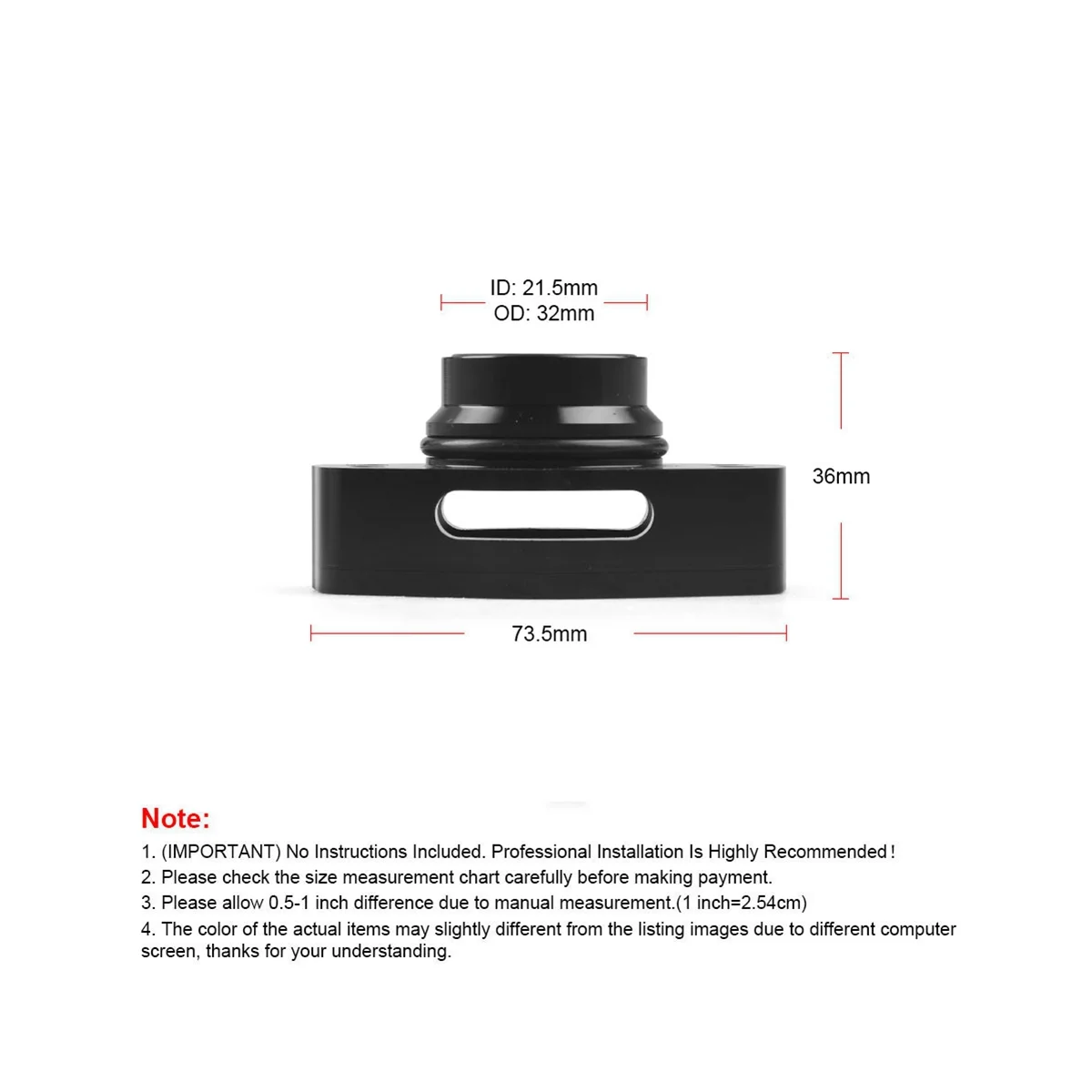 Черный Турбо выдувной Клапан адаптер BOV для 2016 + 3 5 Ecoboost F-150 2 7