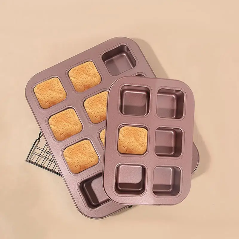 

Brownie Pan Baking Tray Chocolate Cake Mold Heat Molds With Dividers For Bread Cake And Bread Mold Dessert Bakaw Brownie Baking.