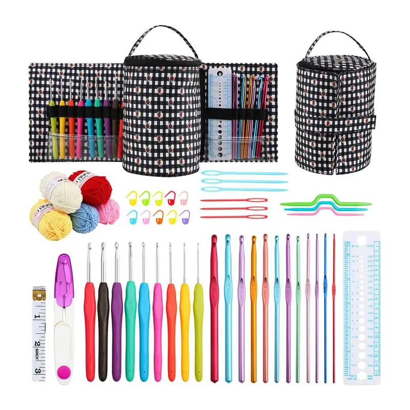 

Набор игл для вязания крючком эргономичный, для начинающих