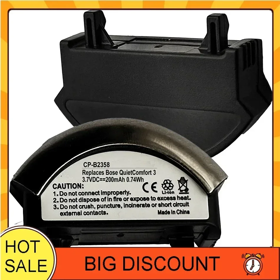 Сменный аккумулятор высокого качества 40228/40229 для наушников Bose QuietComfort 3