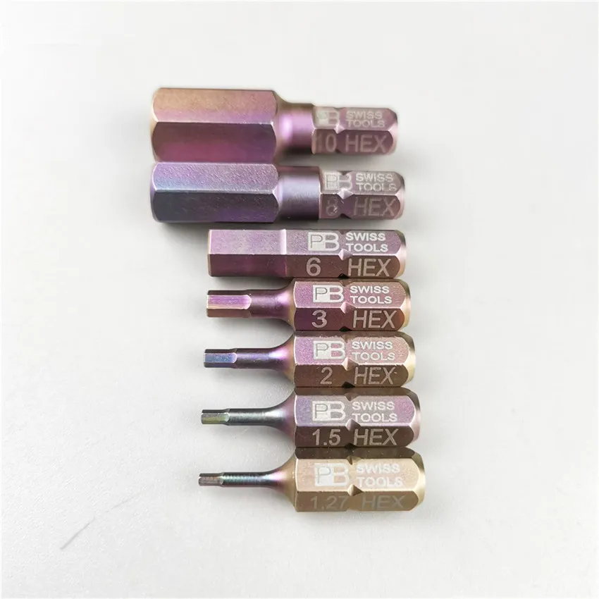 10 шт. шестигранные прецизионные биты PB C6.210/1 5/2/2.5/3/4/5/6/8/10