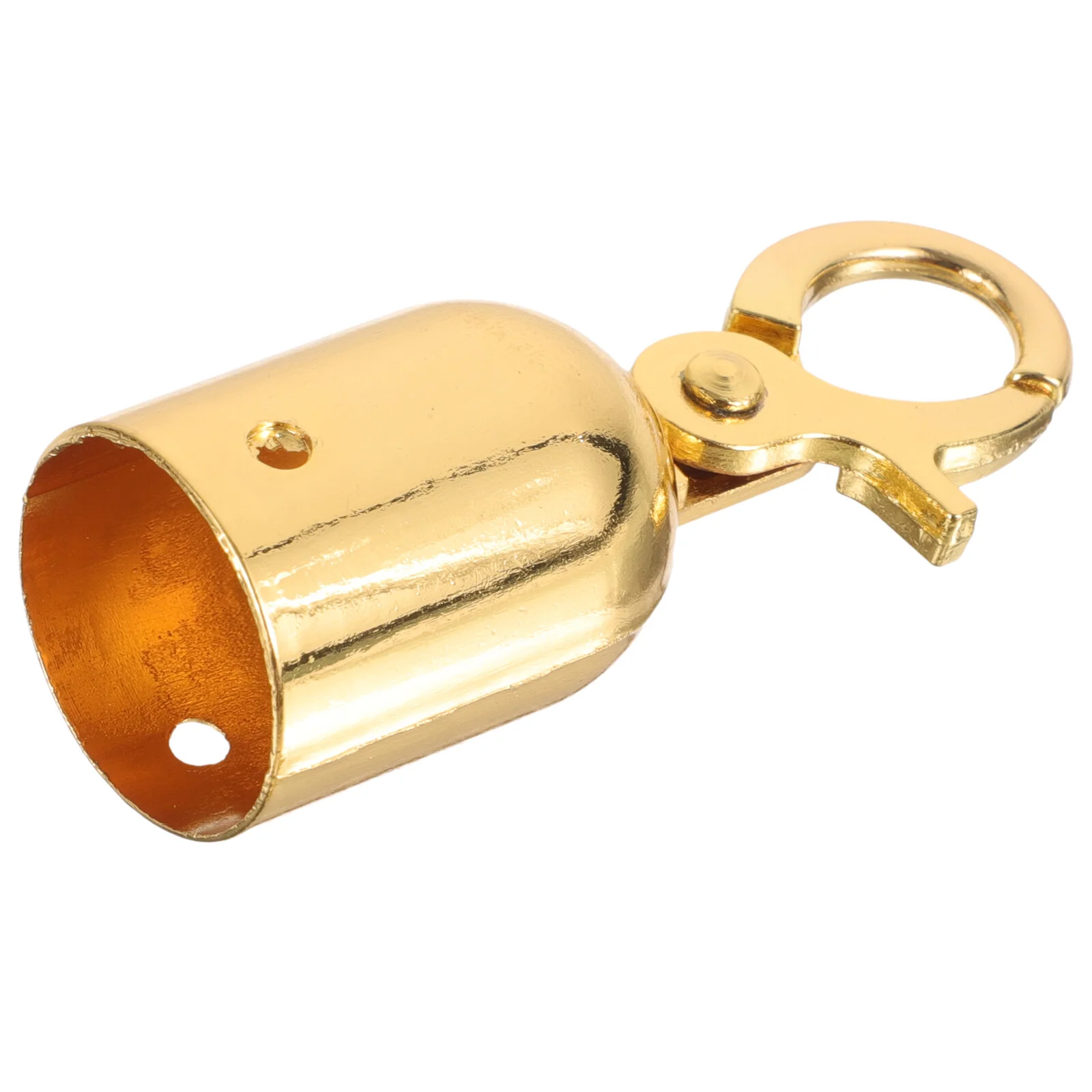 

Rope Buckle Cord End Cap Hook Locks Bell Stopper Ends Guardrail Snap Metal Trumpet Accessories