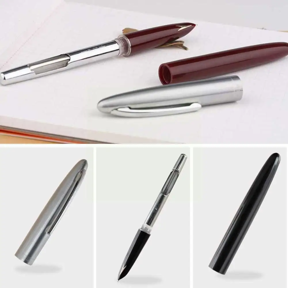 

0.5mm Classic 565 Fountain Pen Sky Blue Khaki Labelling Golden School Gift Supplies Office Stationery Pens Business Ink Pla I9Y9