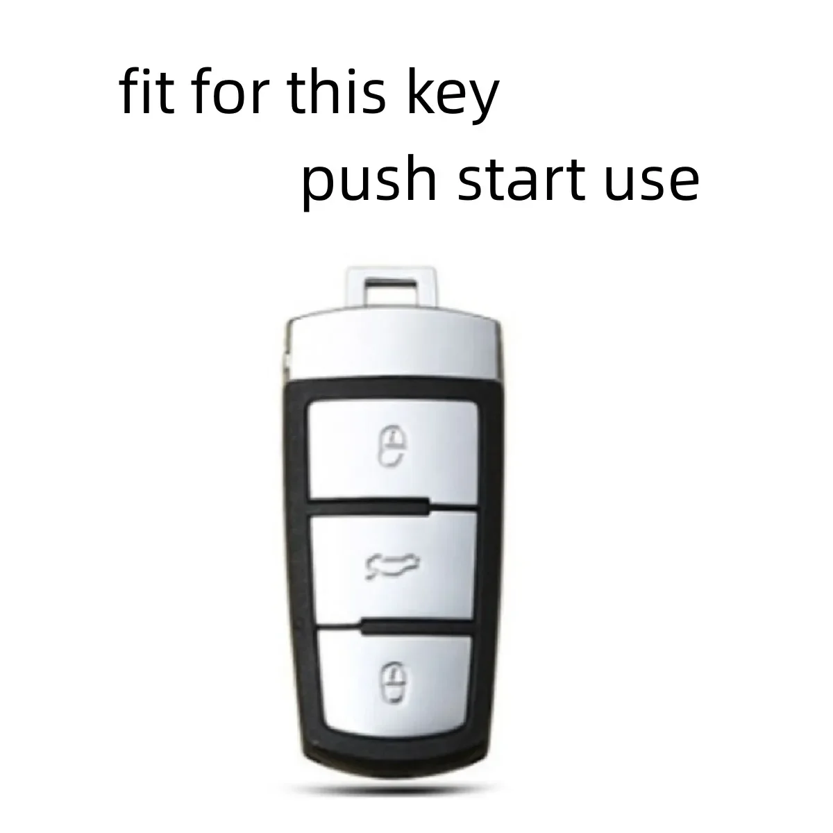 Чехол для дистанционного ключа автомобиля из углеродного волокна Volkswagen VW Passat CC B6