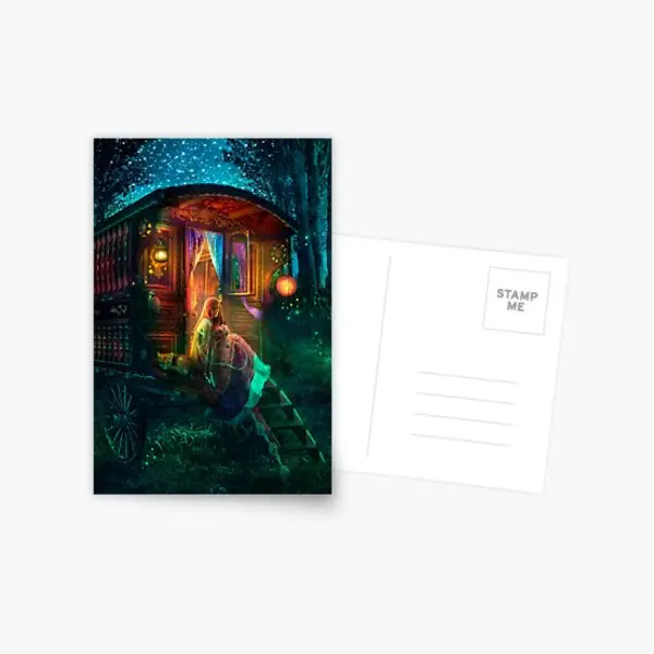 

Цыганская открытка-Светлячок с памятью, модный Декор, в эстетическом стиле, поздравительная открытка, Life Photo, простой альбом для помещений, П...