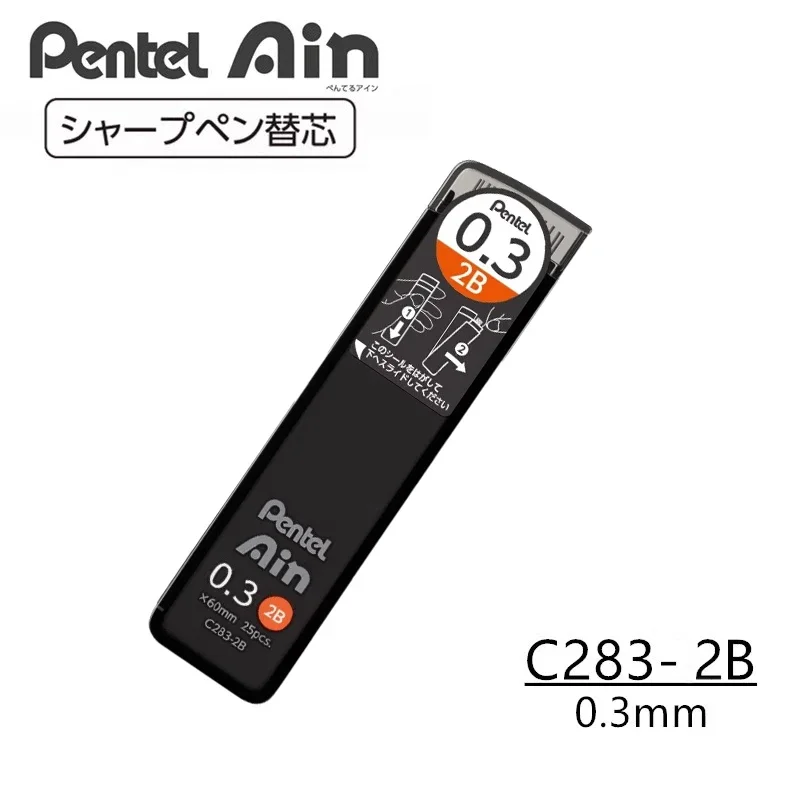 

Механический карандаш Pentel C285 Ain 0,5 мм, красный, синий