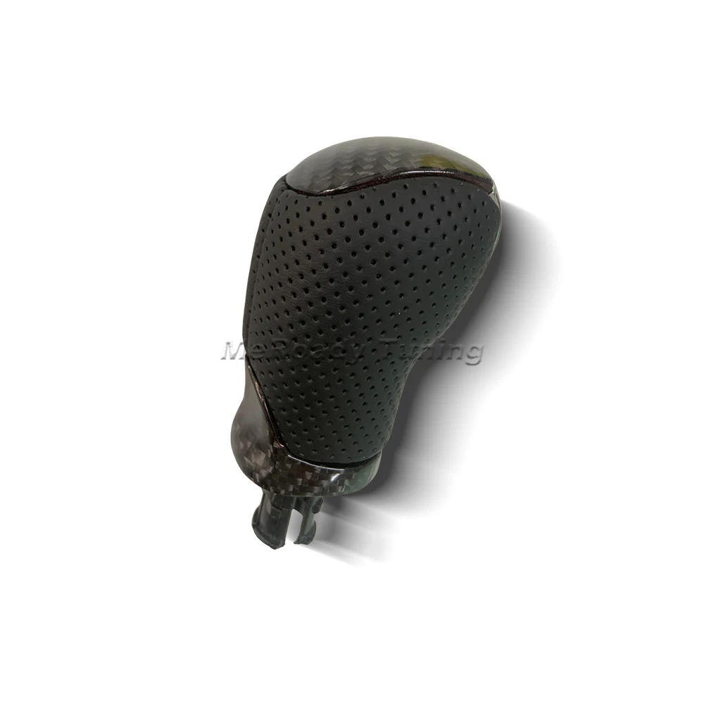 Ручка переключения передач из углеродного волокна ручка для Skoda Octavia MK3 Superb Fabia Rapid