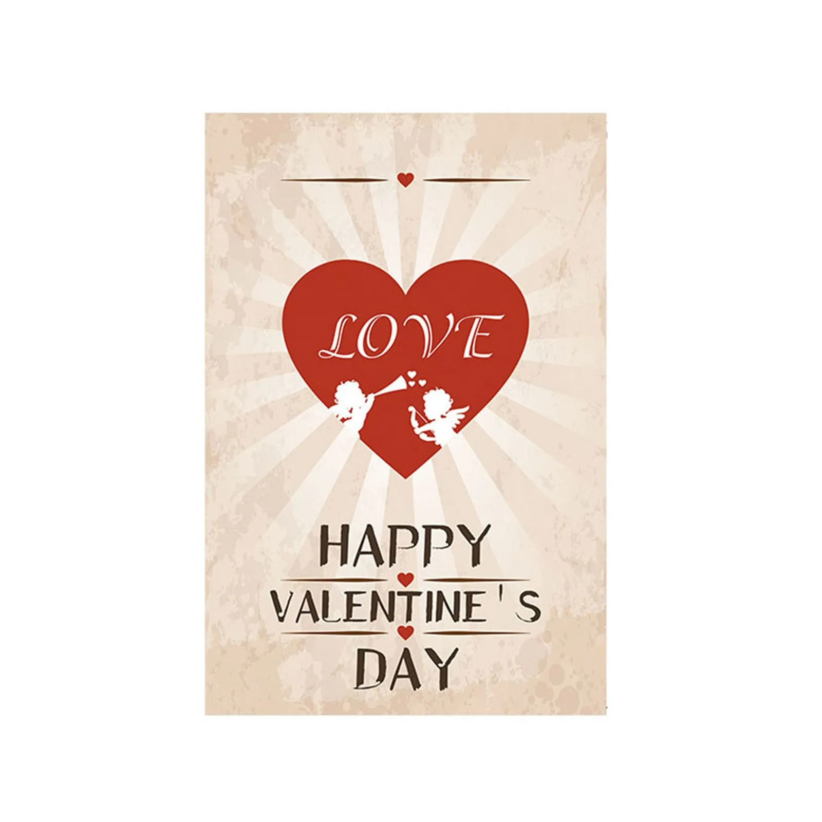 

Украшение для сада на День святого Валентина, открытый Садовый флаг с декоративными весенними сезонными флагами, популярная гирлянда с кис...