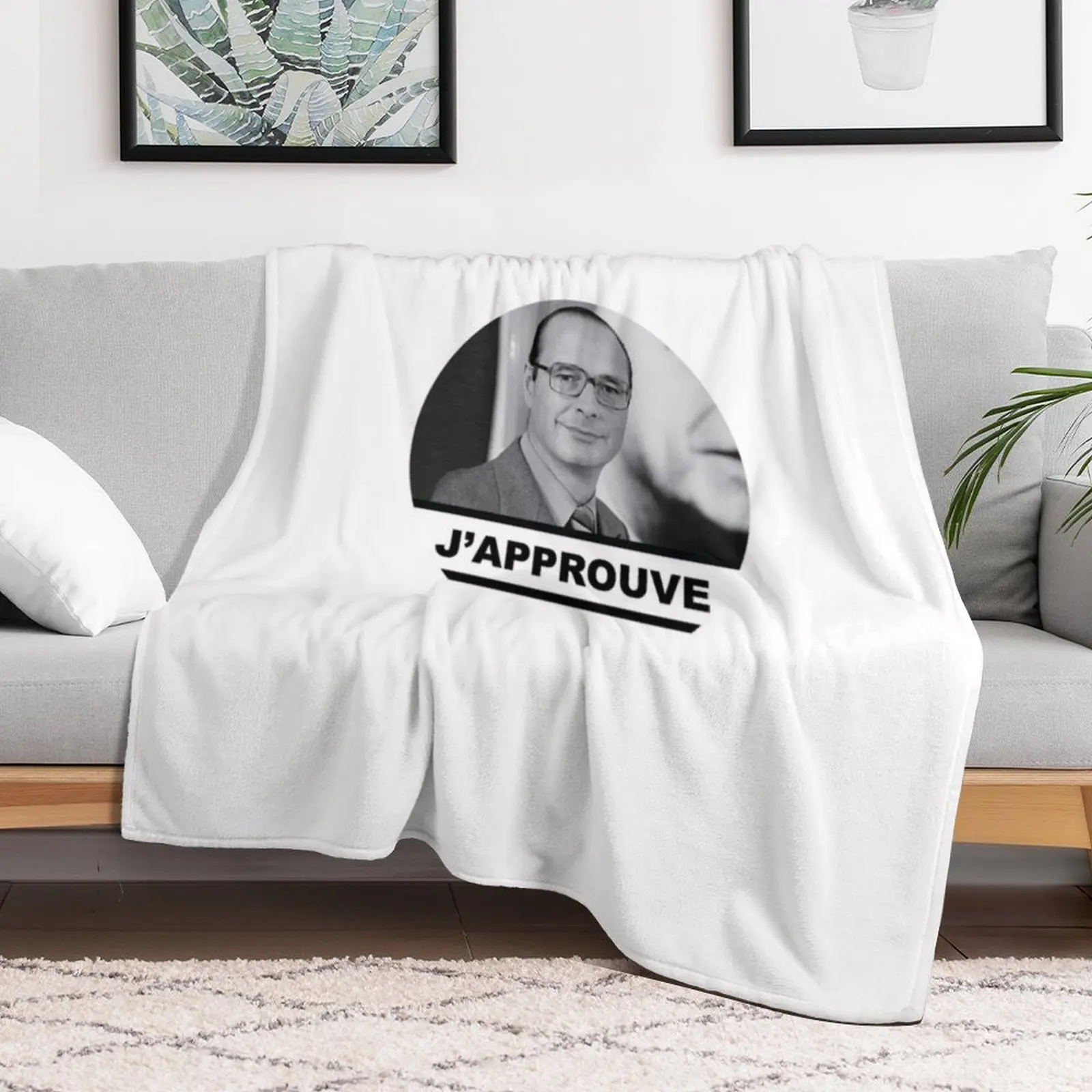 Новый Jacques Chirac я согласеню французский суг плед фланелевое одеяло в клетку одеяла